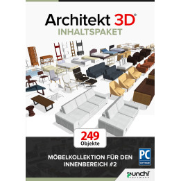 ARCHITEKT 3D® Zusatzpaket - Möbelkollektion für den Innenbereich 2 - Download Windows