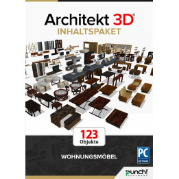 ARCHITEKT 3D® Zusatzpaket - Wohnungsmöbel - Download Windows