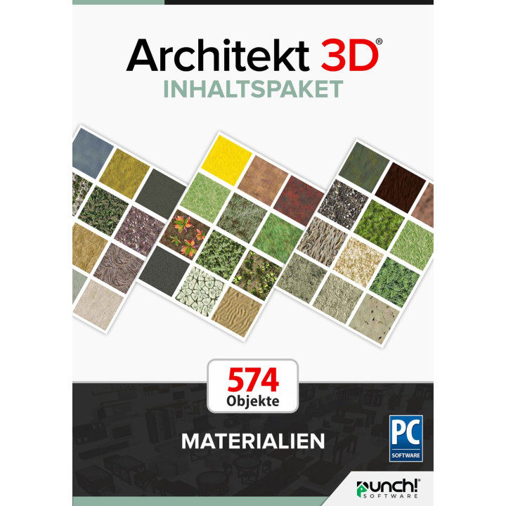 ARCHITEKT 3D® Zusatzpaket - Materialien - Download Windows