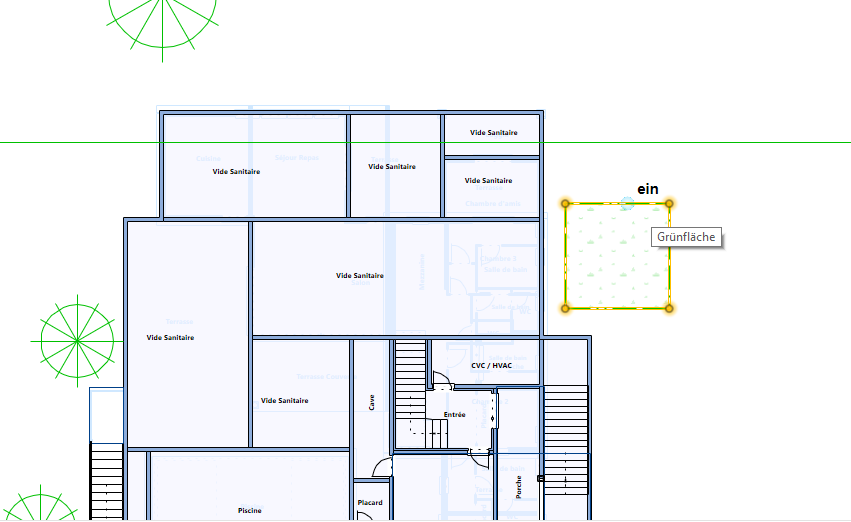 Green Region Application In 2D