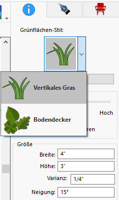 Vertical Grass and Ground Cover