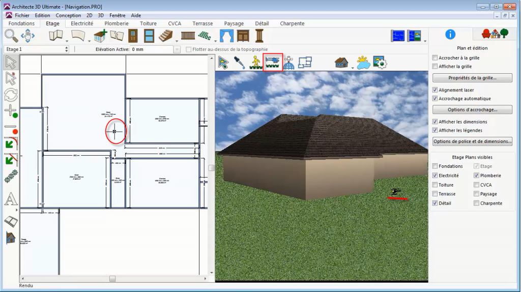 Survol Animé Architekt 3D