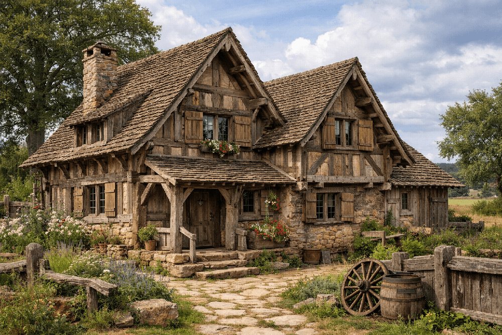 Von der historischen Fassade zum modernen Wohnen — Vorher